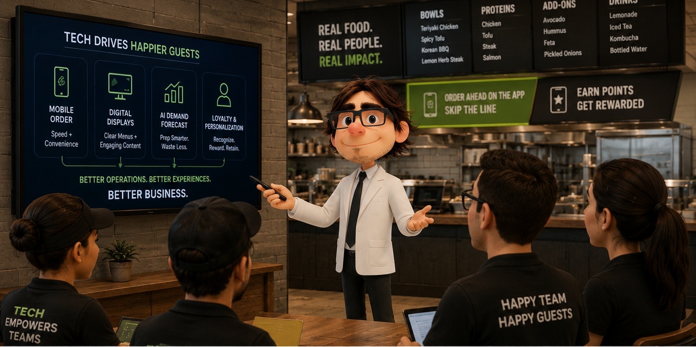 conrad teaching restaurants about ai platforms
